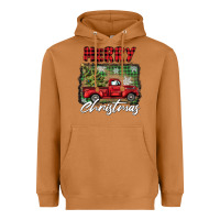 Meerkat merry christmas truck Heavyweight Hoodie - BarkalooDesign