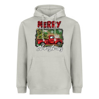 Moon Dust merry christmas truck Heavyweight Hoodie - BarkalooDesign