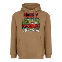 Toasted Coconut merry christmas truck Heavyweight Hoodie - BarkalooDesign