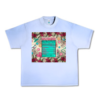 Grape Ice nurse nutrition facts Urban Heavy Tee - Zillion Design Studio