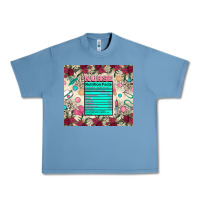 Pebble Blue nurse nutrition facts Urban Heavy Tee - Zillion Design Studio