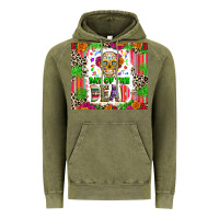 Vintage Olive Day of the dead Vintage Hoodie - RanaPortraitStore