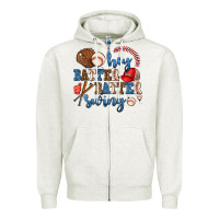 Oatmeal Heather hey batter batter swing Zipper Hoodie - AdoDesignShop