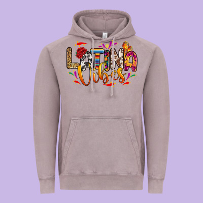 Vintage Hoodie Latina vibes
