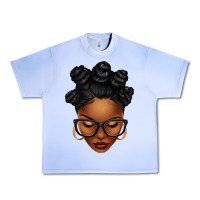 Grape Ice afro woman with bantu knots Urban Heavy Tee - texasbilliewilder