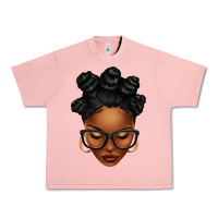 Salmon afro woman with bantu knots Urban Heavy Tee - texasbilliewilder