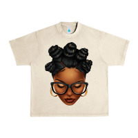 Sandshell afro woman with bantu knots Urban Heavy Tee - texasbilliewilder