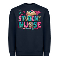Navy student nurse Heavyweight Sweatshirt - Zillion Design Studio