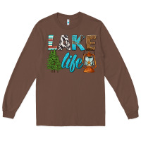 Chestnut lake life Long Sleeve Tee - HRA Design Shop