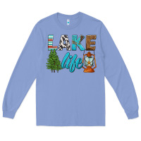 Colony Blue lake life Long Sleeve Tee - HRA Design Shop