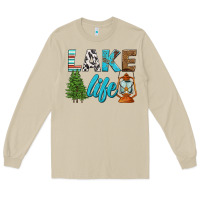 Mushroom lake life Long Sleeve Tee - HRA Design Shop
