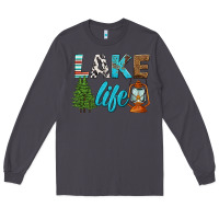 Smoke lake life Long Sleeve Tee - HRA Design Shop