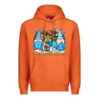 Carrot merry christmas gnome Premium Hoodie - MaliasSmallBusiness