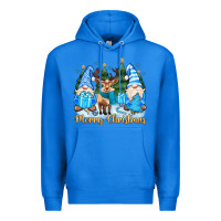 True Royal merry christmas gnome Premium Hoodie - MaliasSmallBusiness