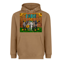 Western Baby Sheeps Farm Life Garden Heavyweight Hoodie | Teevron