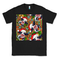 Black christmas leopard cow Classic Tee - FaDigitalArtStudio