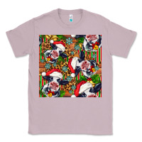 Lilac christmas leopard cow Classic Tee - FaDigitalArtStudio