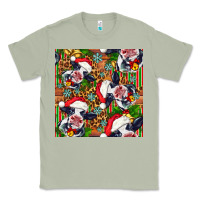 Matcha christmas leopard cow Classic Tee - FaDigitalArtStudio