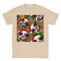 Mushroom christmas leopard cow Classic Tee - FaDigitalArtStudio