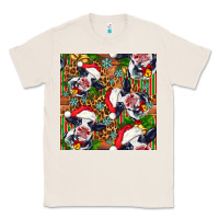 Natural christmas leopard cow Classic Tee - FaDigitalArtStudio