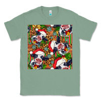 Sage christmas leopard cow Classic Tee - FaDigitalArtStudio