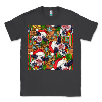 Smoke christmas leopard cow Classic Tee - FaDigitalArtStudio