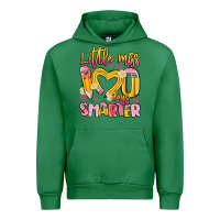 Little Miss 100 Days Smarter Urban Hoodie | Teevron