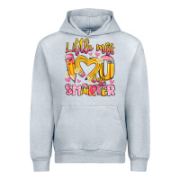 Heather Grey little miss 100 days smarter Urban Hoodie - Artiststas