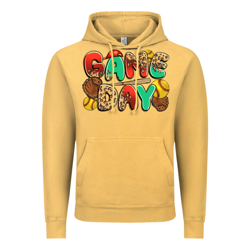 Game Day Softball Vintage Hoodie by JahusDesignShop | Teevron