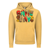 Vintage Mustard game day softball Vintage Hoodie - JahusDesignShop