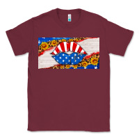 Burgundy usa life license plate Classic Tee - HRA Design Shop