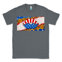 Charcoal Heather usa life license plate Classic Tee - HRA Design Shop