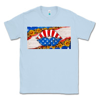 Dusty Blue usa life license plate Classic Tee - HRA Design Shop
