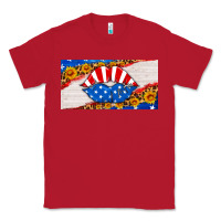 Red usa life license plate Classic Tee - HRA Design Shop