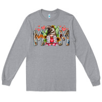 Heather Grey mom gnomes Long Sleeve Tee - RacoonDesign