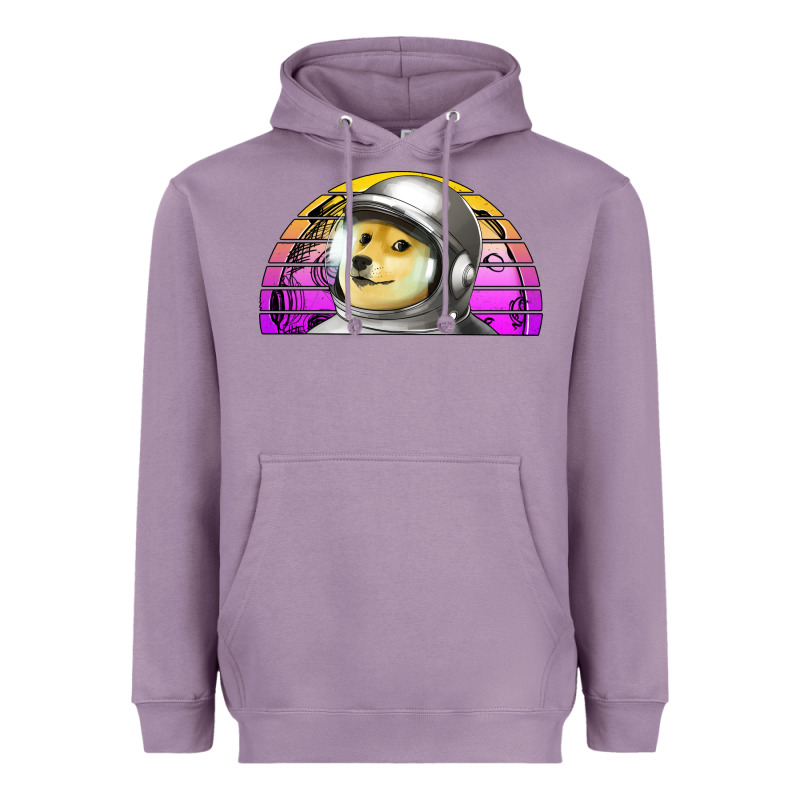 Dogecoin To The Mars Heavyweight Hoodie by Jasminsmagicworld | Teevron
