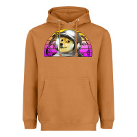 Meerkat dogecoin to the mars Heavyweight Hoodie - Jasminsmagicworld