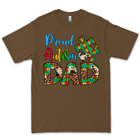 Cacao proud autism dad Premium Tee - Artiststas