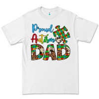 White proud autism dad Premium Tee - Artiststas