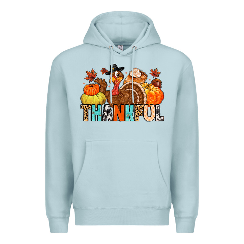 Thankful Premium Hoodie by MaliasSmallBusiness | Teevron