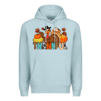 Blue Mist thankful Premium Hoodie - MaliasSmallBusiness