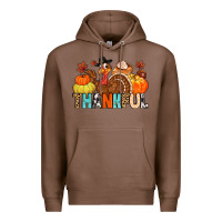 Chestnut thankful Premium Hoodie - MaliasSmallBusiness