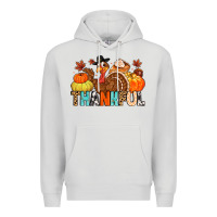 Dove Grey thankful Premium Hoodie - MaliasSmallBusiness