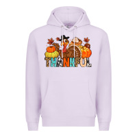 Lilac thankful Premium Hoodie - MaliasSmallBusiness