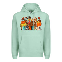 Seafoam thankful Premium Hoodie - MaliasSmallBusiness
