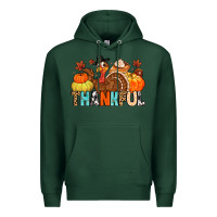 Sports Green thankful Premium Hoodie - MaliasSmallBusiness