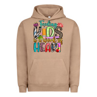 Pigment Burro feeding kids is a work of heart Urban Hoodie - Artiststas