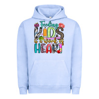 Pigment Grape Ice feeding kids is a work of heart Urban Hoodie - Artiststas