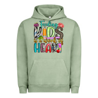 Feeding Kids Is A Work Of Heart Urban Hoodie | Teevron