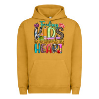 Pigment Peanut Butter feeding kids is a work of heart Urban Hoodie - Artiststas